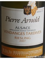 Pierre Arnold - Vendanges tardives