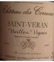 Château des Correaux - Vieilles Vignes