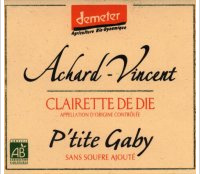 Achard Vincent - P'tite Gaby