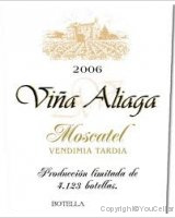 Aliaga - Moscatel vendimia tardia