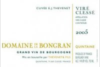 Domaine de la Bongran - Cuvée E.J. Thévenet