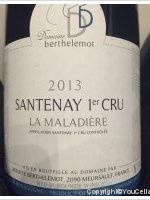 Domaine Berthelemot - La Maladière