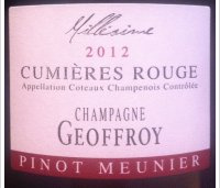 René Geoffroy - Cumières Rouge - Pinot Meunier