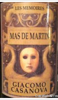 Mas de Martin - Mémoires - Giacomo Casanova 
