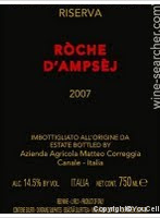 Matteo Correggia - Riserva Ròche d'Ampsèj