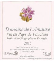 Domaine de l'Amauve