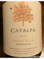 Atamisque - Catalpa - Pinot noir