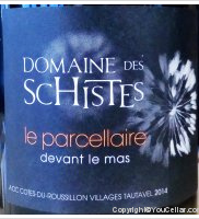 Domaine des Schistes - le parcellaire devant le mas