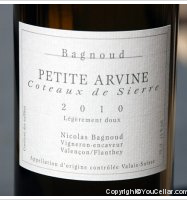 Bagnoud - Coteaux de Sierre - Petite Arvine  
